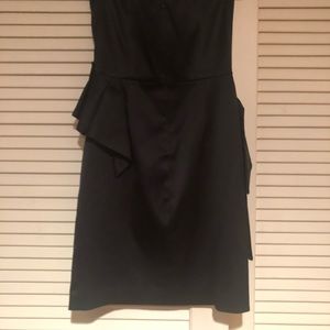 BCBG strapless silk dress